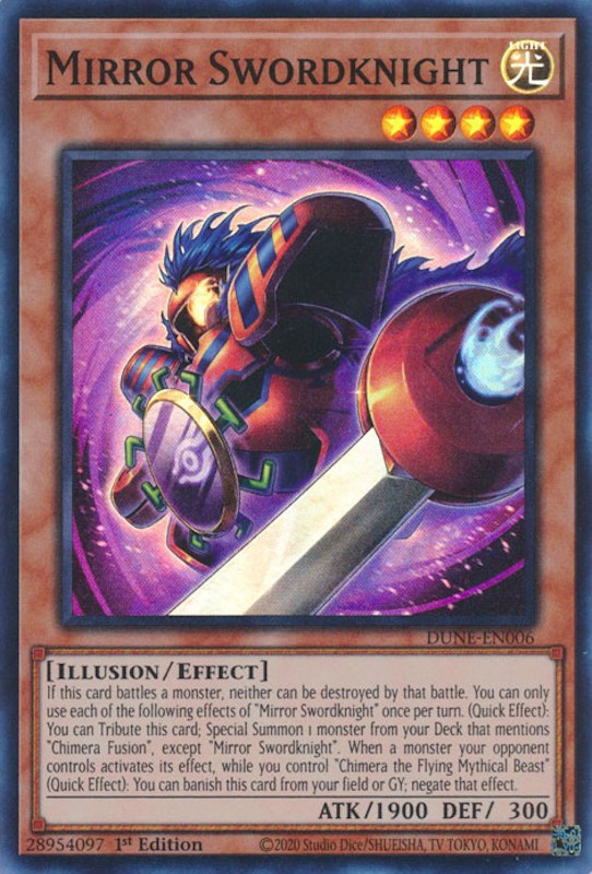 Mirror Swordknight [DUNE-EN006] Super Rare | Exor Games Truro