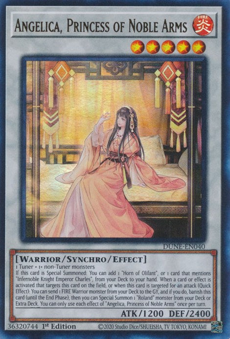 Angelica, Princess of Noble Arms [DUNE-EN040] Ultra Rare | Exor Games Truro