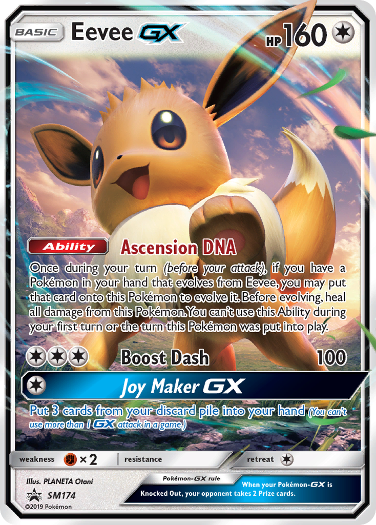 Eevee GX (SM174) [Sun & Moon: Black Star Promos] | Exor Games Truro