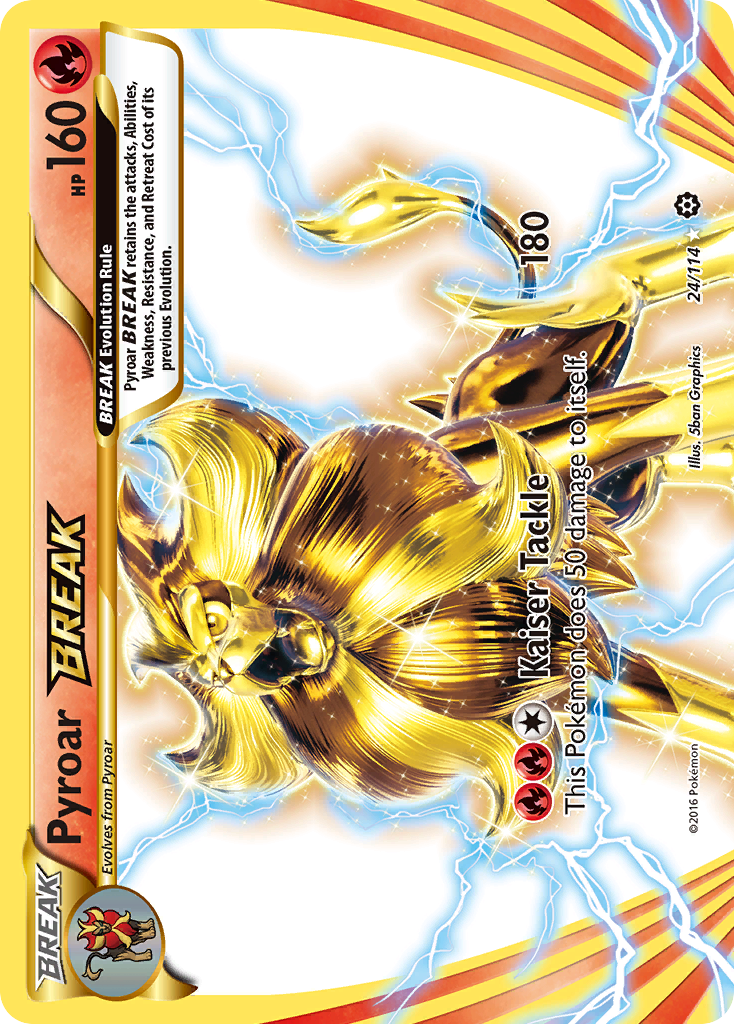 Pyroar BREAK (24/114) [XY: Steam Siege] | Exor Games Truro