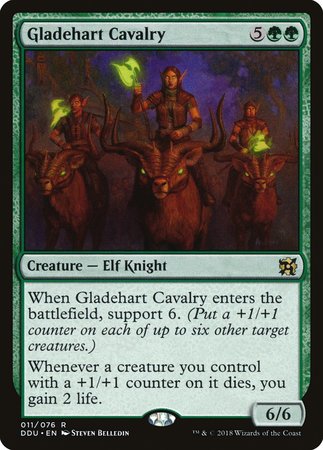 Gladehart Cavalry [Duel Decks: Elves vs. Inventors] | Exor Games Truro