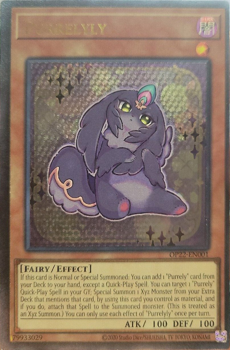 Purrelyly [OP22-EN001] Ultimate Rare | Exor Games Truro