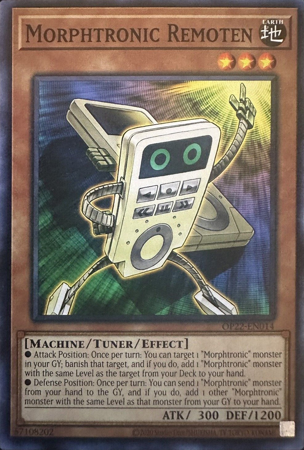 Morphtronic Remoten [OP22-EN014] Common | Exor Games Truro