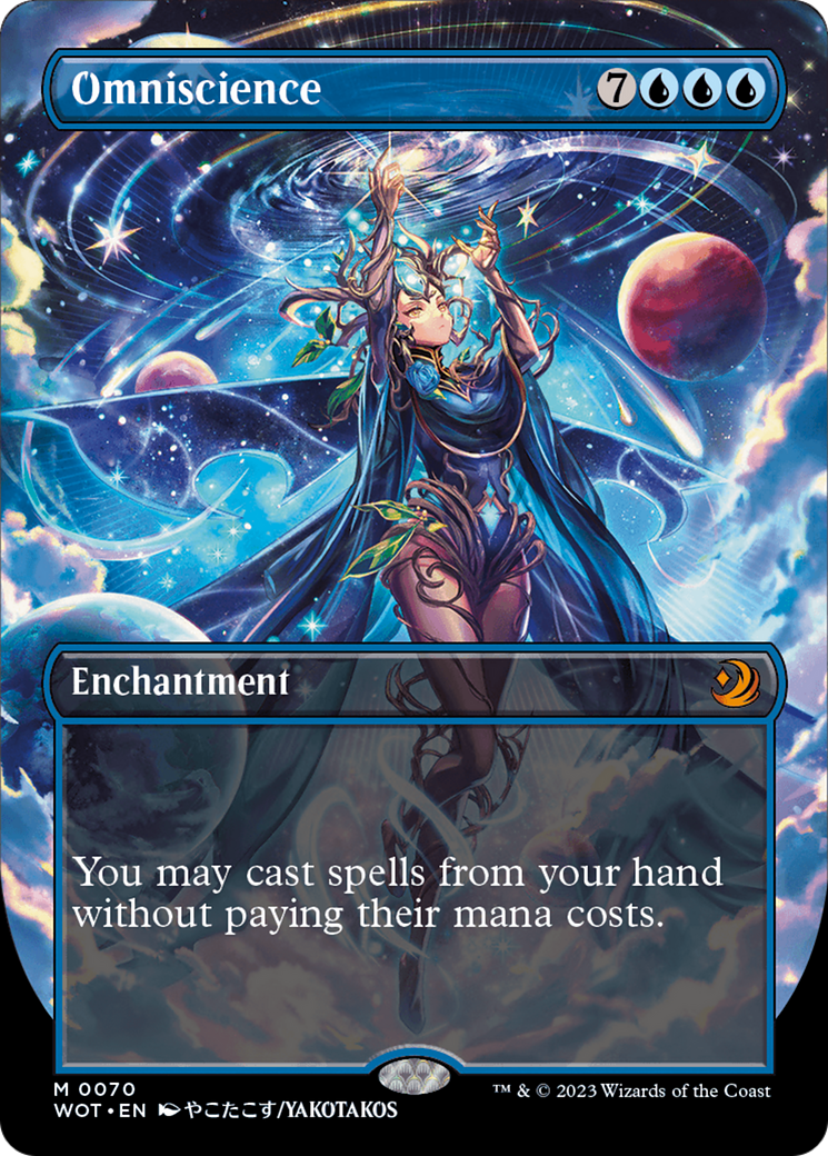 Omniscience (Anime Borderless) [Wilds of Eldraine: Enchanting Tales] | Exor Games Truro