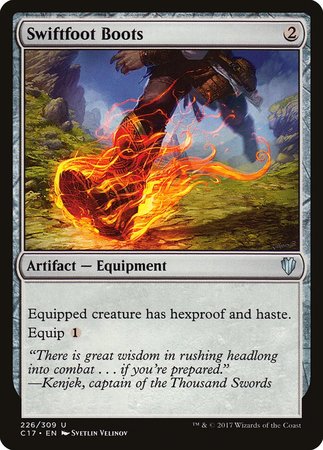 Swiftfoot Boots [Commander 2017] | Exor Games Truro