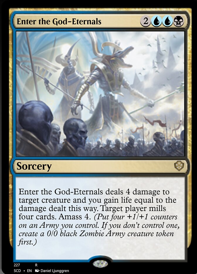 Enter the God-Eternals [Starter Commander Decks] | Exor Games Truro