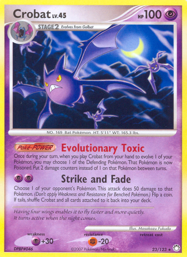 Crobat (23/123) [Diamond & Pearl: Mysterious Treasures] | Exor Games Truro