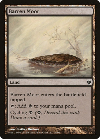 Barren Moor [Duel Decks: Izzet vs. Golgari] | Exor Games Truro