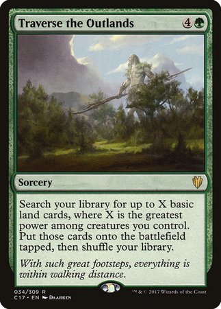 Traverse the Outlands [Commander 2017] | Exor Games Truro