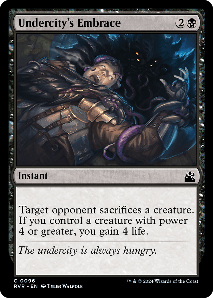 Undercity's Embrace [Ravnica Remastered] | Exor Games Truro