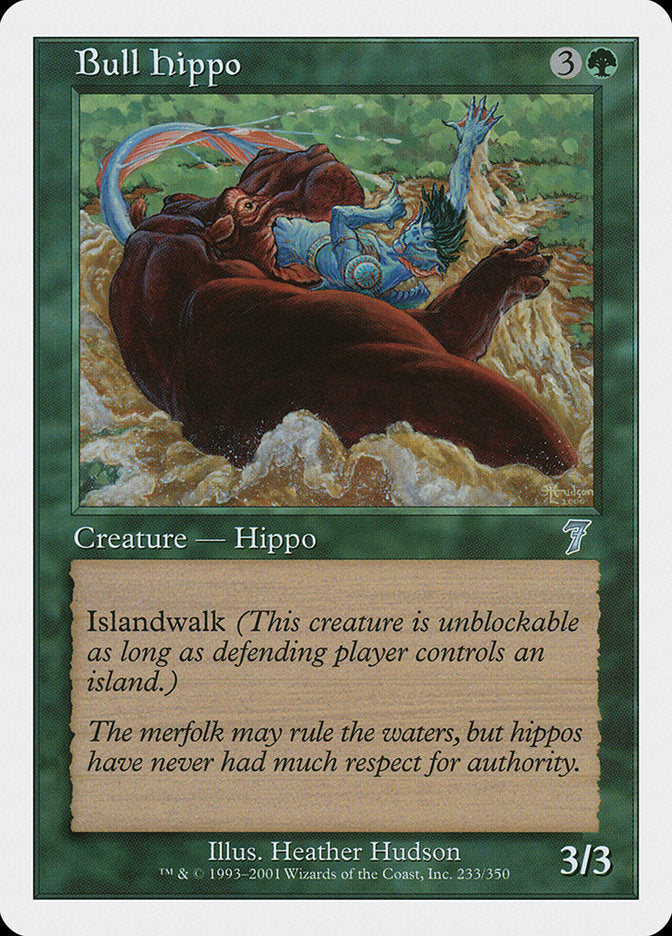 Bull Hippo [Seventh Edition] | Exor Games Truro