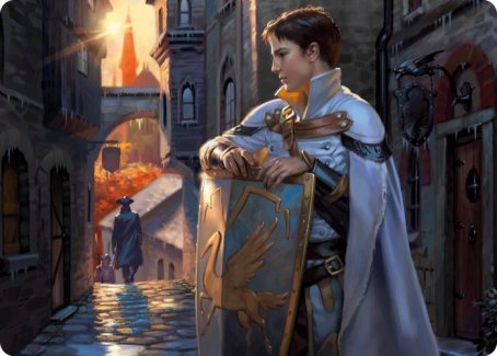 Dennick, Pious Apprentice Art Card [Innistrad: Midnight Hunt Art Series] | Exor Games Truro