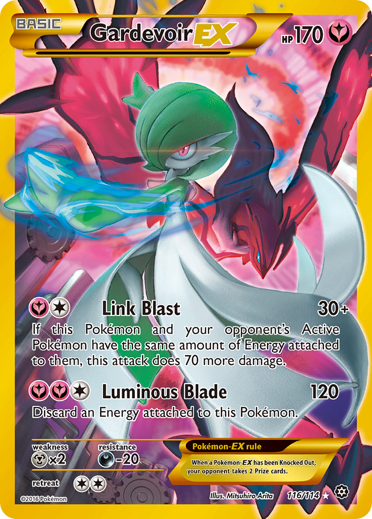 Gardevoir EX (116/114) [XY: Steam Siege] | Exor Games Truro