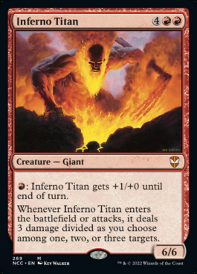 Inferno Titan [Streets of New Capenna Commander] | Exor Games Truro