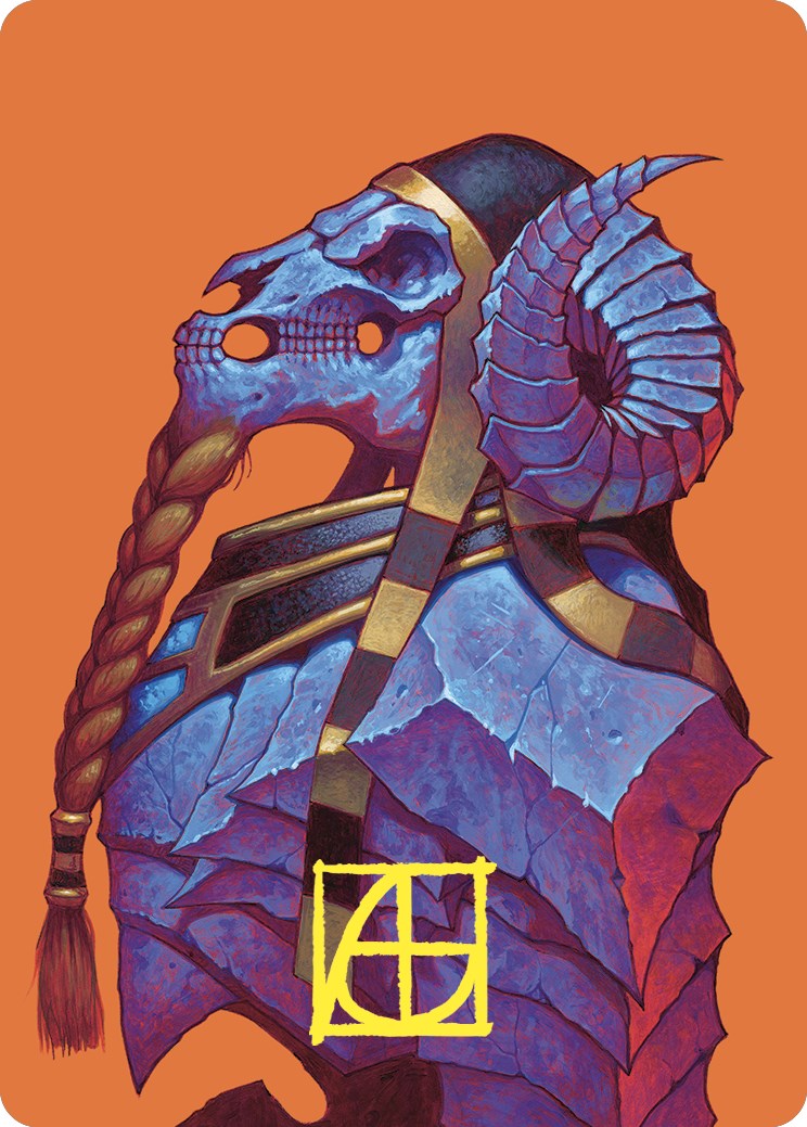 Neheb, the Eternal Art Card (Gold-Stamped Signature) [Commander Masters Art Series] | Exor Games Truro
