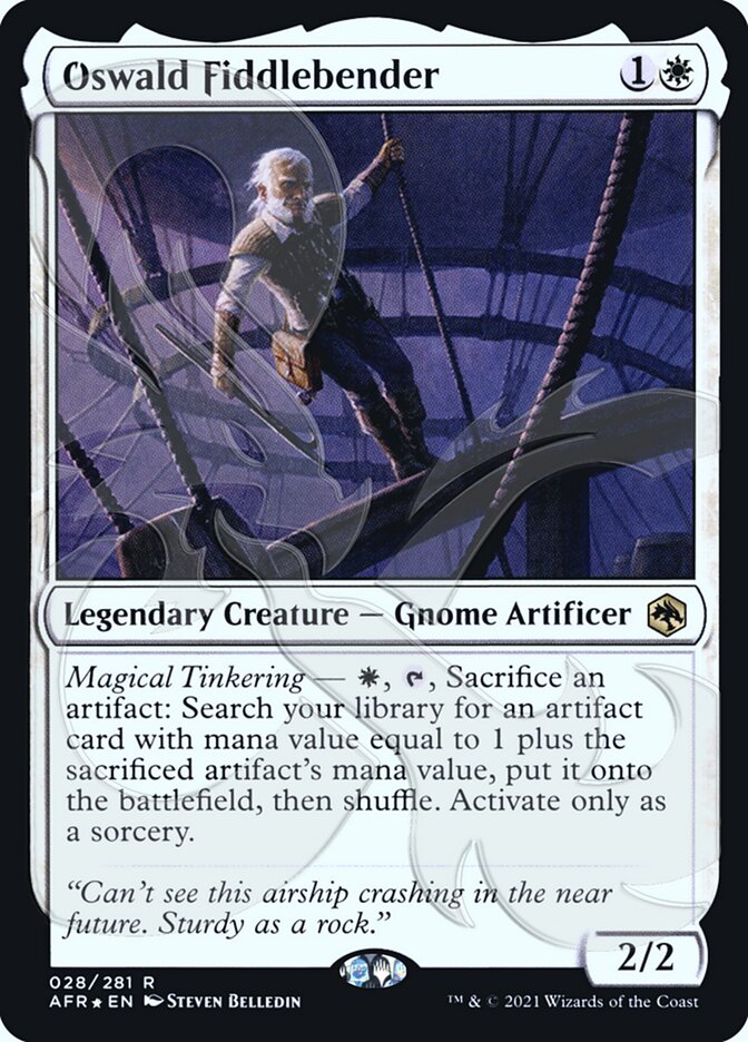 Oswald Fiddlebender (Ampersand Promo) [Dungeons & Dragons: Adventures in the Forgotten Realms Promos] | Exor Games Truro