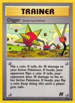 Digger (75/82) [Team Rocket Unlimited] | Exor Games Truro