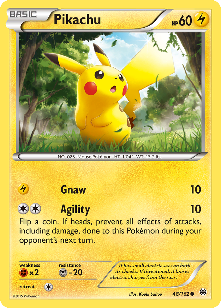 Pikachu (48/162) [XY: BREAKthrough] | Exor Games Truro