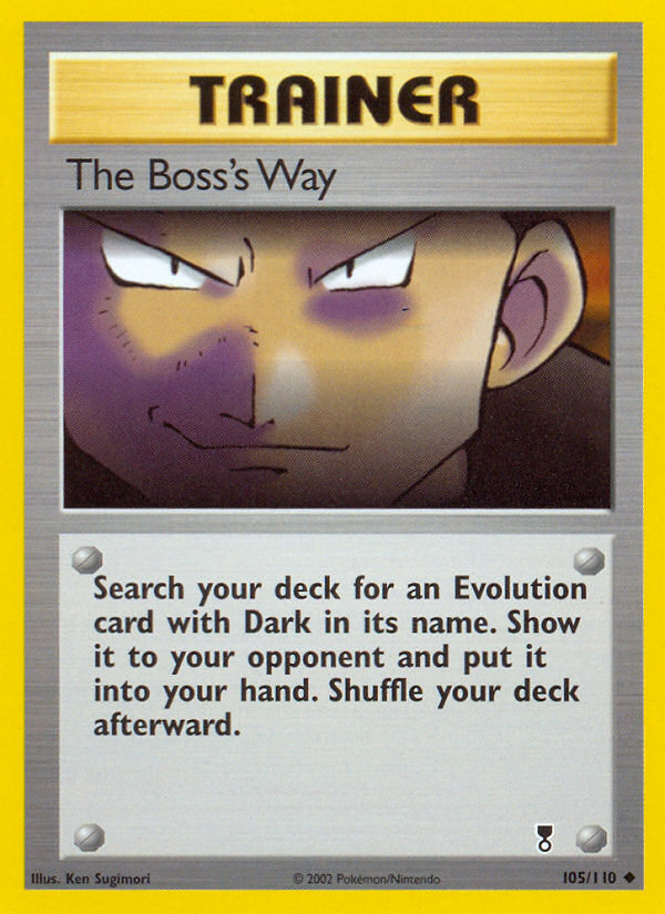 The Boss's Way (105/110) [Legendary Collection] | Exor Games Truro