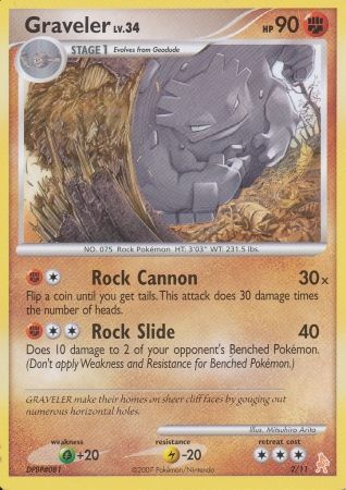 Graveler (2/11) [Diamond & Pearl: Trainer Kit - Lucario] | Exor Games Truro