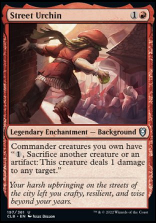 Street Urchin [Commander Legends: Battle for Baldur's Gate] | Exor Games Truro