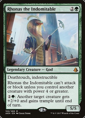 Rhonas the Indomitable [Amonkhet] | Exor Games Truro