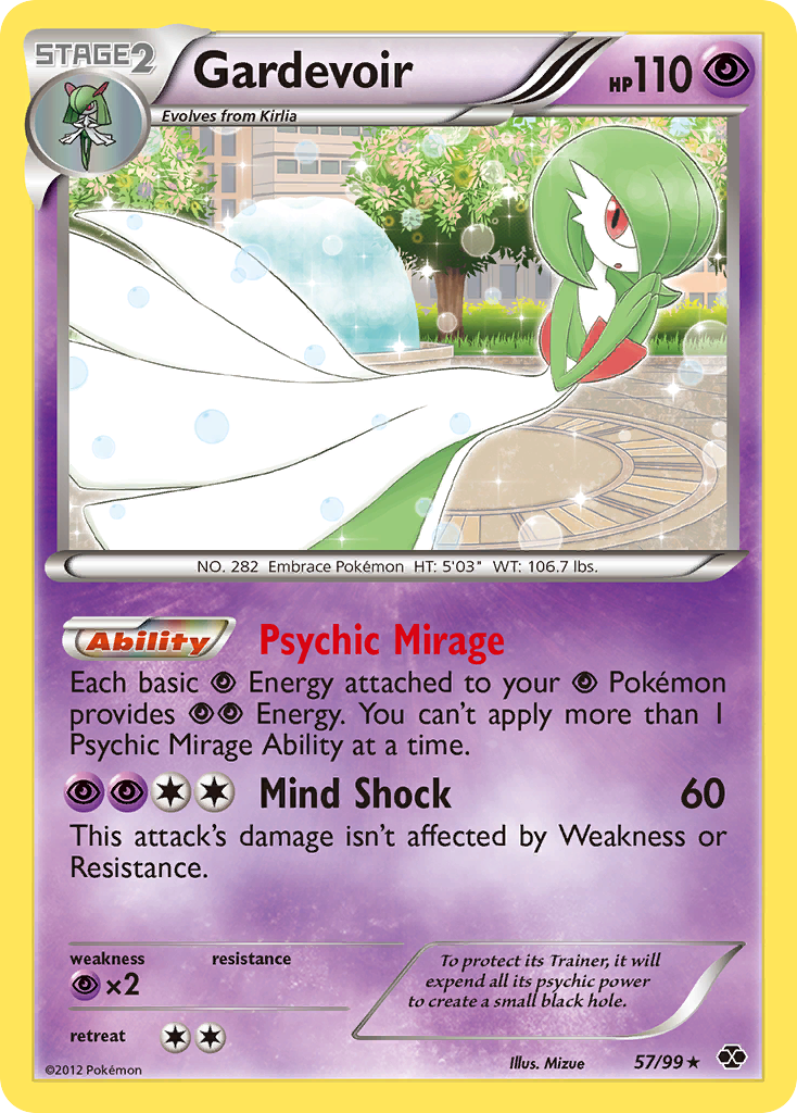 Gardevoir (57/99) [Black & White: Next Destinies] | Exor Games Truro