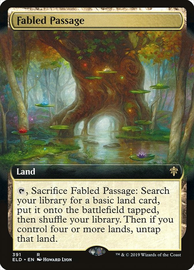 Fabled Passage (Extended Art) [Throne of Eldraine] | Exor Games Truro