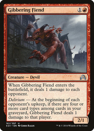 Gibbering Fiend [Shadows over Innistrad] | Exor Games Truro