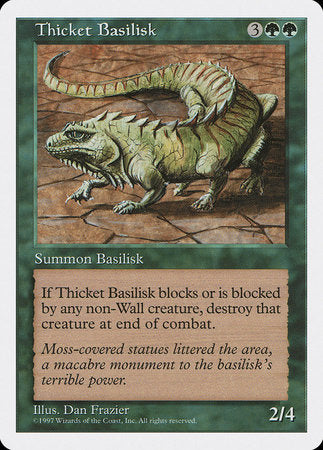 Thicket Basilisk [Fifth Edition] | Exor Games Truro