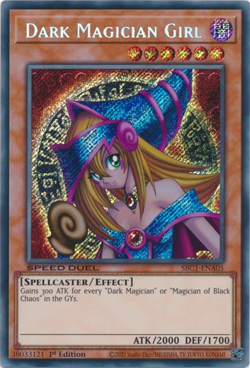 Dark Magician Girl [SBC1-ENA05] Secret Rare | Exor Games Truro