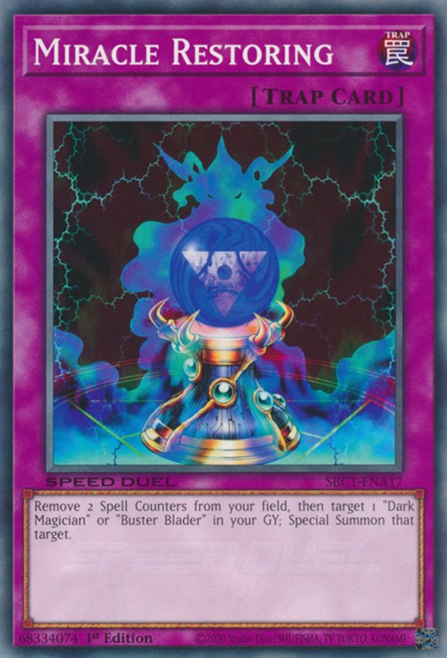 Miracle Restoring [SBC1-ENA17] Common | Exor Games Truro