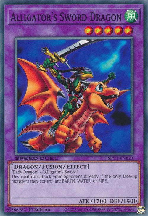 Alligator's Sword Dragon [SBC1-ENB23] Common | Exor Games Truro