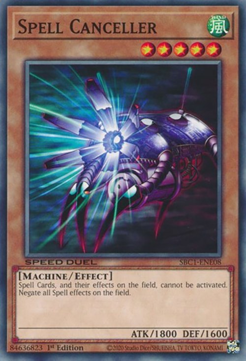 Spell Canceller [SBC1-ENE08] Common | Exor Games Truro