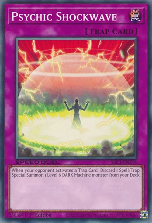 Psychic Shockwave [SBC1-ENE18] Common | Exor Games Truro