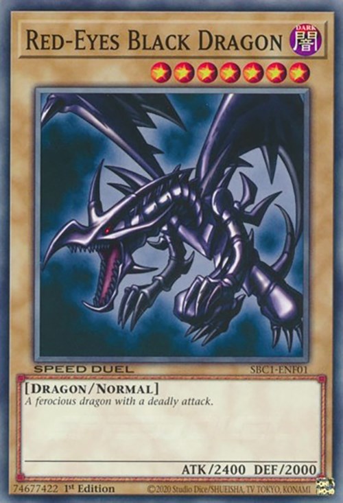 Red-Eyes Black Dragon [SBC1-ENF01] Common | Exor Games Truro
