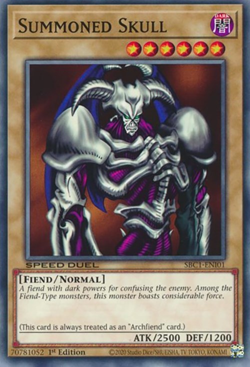 Summoned Skull [SBC1-ENI01] Common | Exor Games Truro
