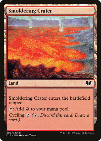 Smoldering Crater [Commander 2015] | Exor Games Truro