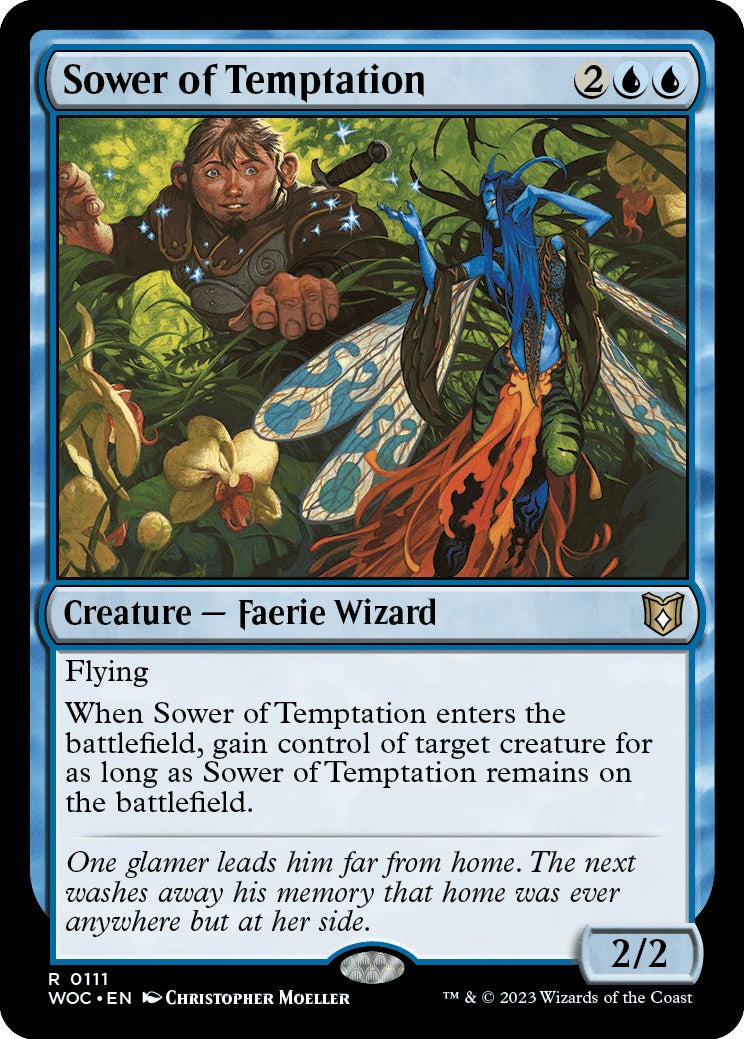 Sower of Temptation [Wilds of Eldraine Commander] | Exor Games Truro