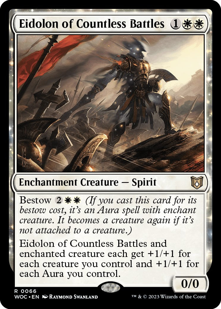 Eidolon of Countless Battles [Wilds of Eldraine Commander] | Exor Games Truro