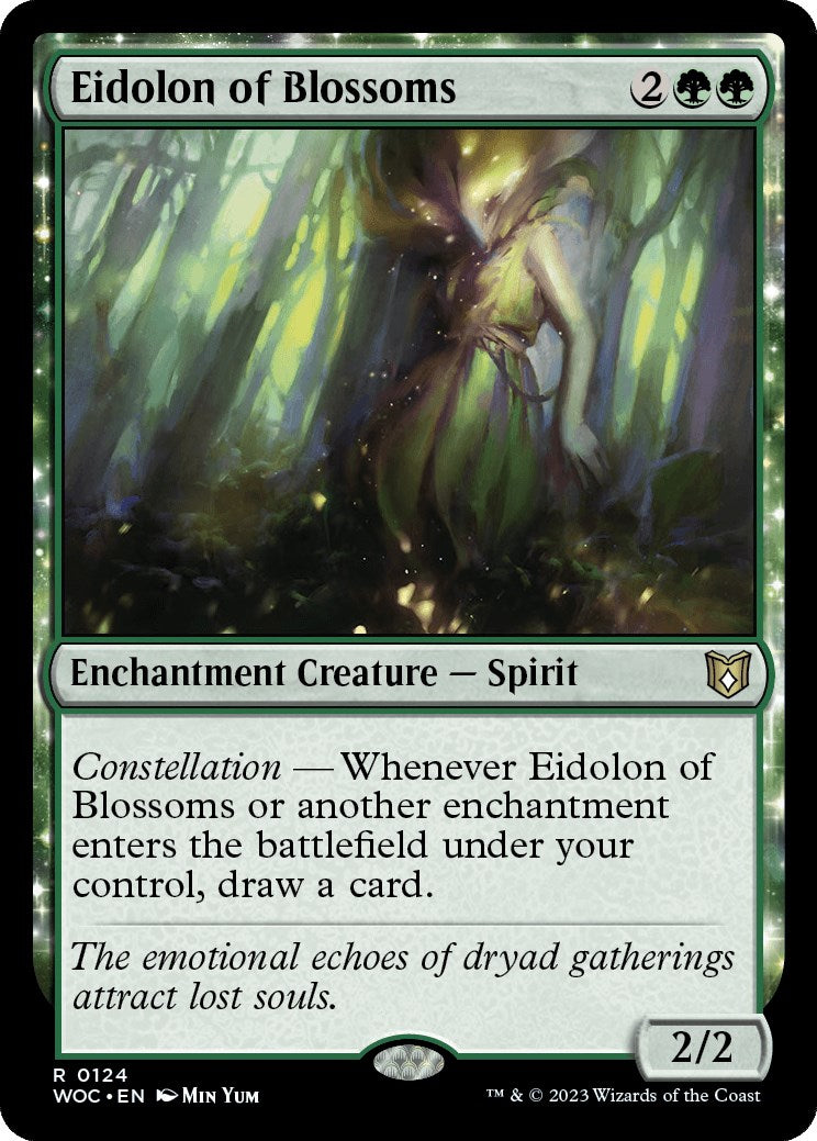 Eidolon of Blossoms [Wilds of Eldraine Commander] | Exor Games Truro