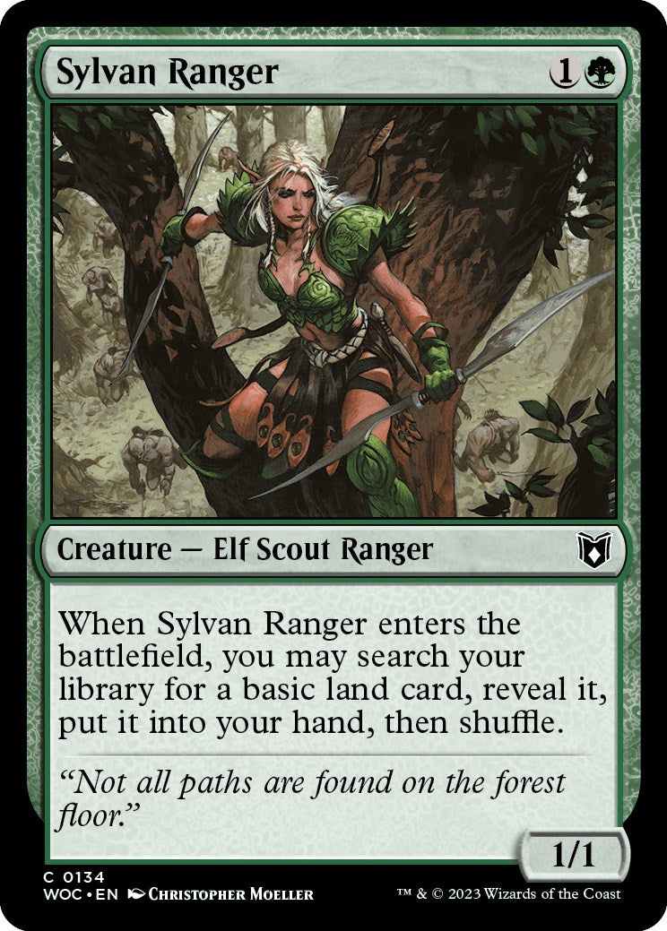 Sylvan Ranger [Wilds of Eldraine Commander] | Exor Games Truro