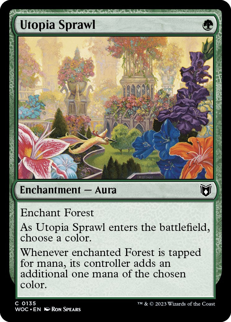 Utopia Sprawl [Wilds of Eldraine Commander] | Exor Games Truro