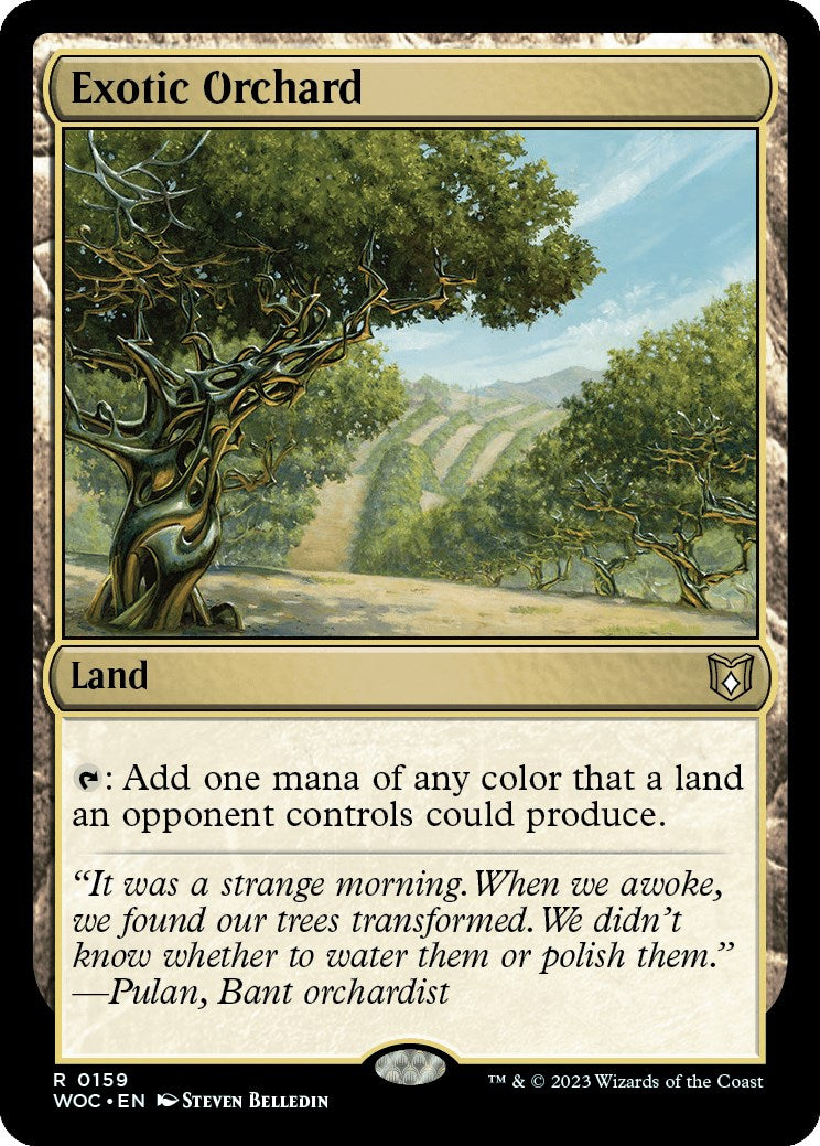 Exotic Orchard [Wilds of Eldraine Commander] | Exor Games Truro