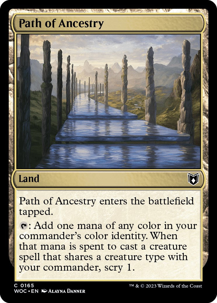 Path of Ancestry [Wilds of Eldraine Commander] | Exor Games Truro