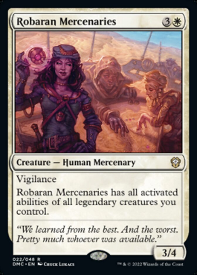 Robaran Mercenaries [Dominaria United Commander] | Exor Games Truro