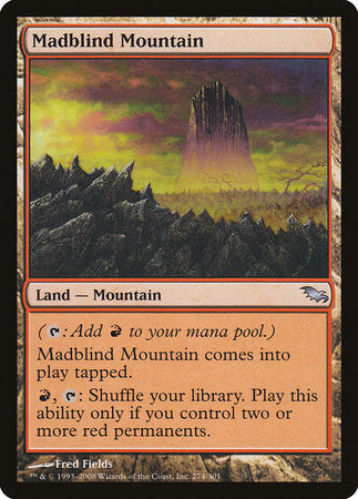 Madblind Mountain [Shadowmoor] | Exor Games Truro