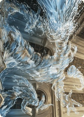 Splashy Spellcaster Art Card [Wilds of Eldraine Art Series] | Exor Games Truro