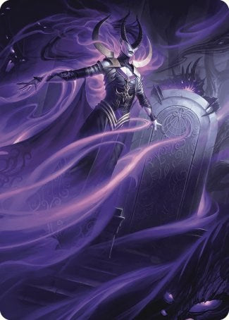 Ashiok, Wicked Manipulator Art Card (10/81) [Wilds of Eldraine Art Series] | Exor Games Truro