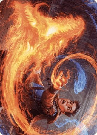 Frantic Firebolt Art Card [Wilds of Eldraine Art Series] | Exor Games Truro